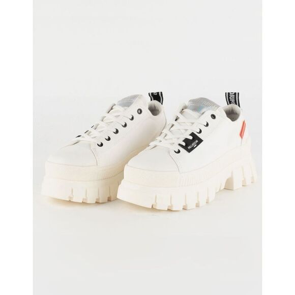 PALLADIUM Revolt Lo-Tx Womens Shoes in White Size US 6 - Picture 1 of 8